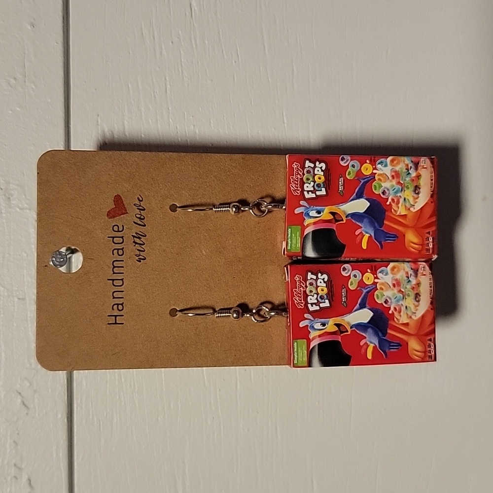 Handmade "Fruit Loops" Earrings
